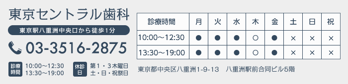 東京セントラル歯科－医院情報